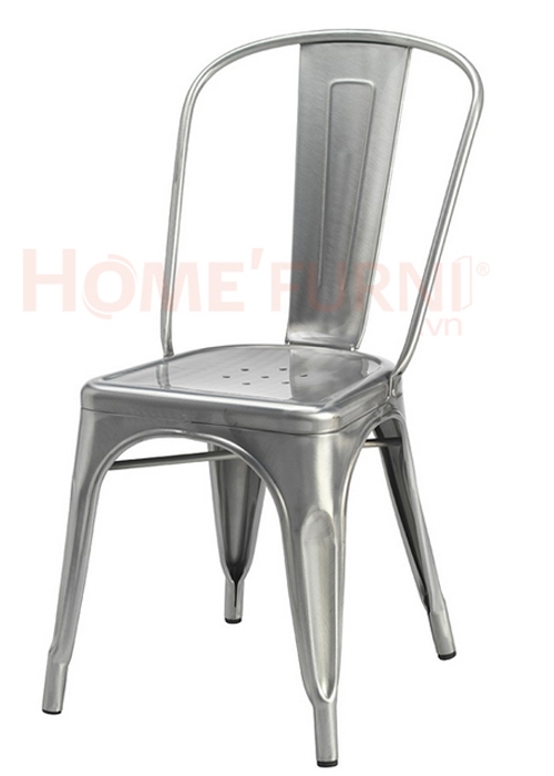 Ghế ăn TOLIX A xám bạc